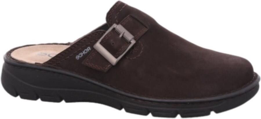 Rohde Pantoffel 5998 Espresso Bruin Verwisselbaar Voetbed