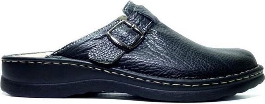 Rohde Pantoffel 6683 Zwart Verwisselbaar Voetbed