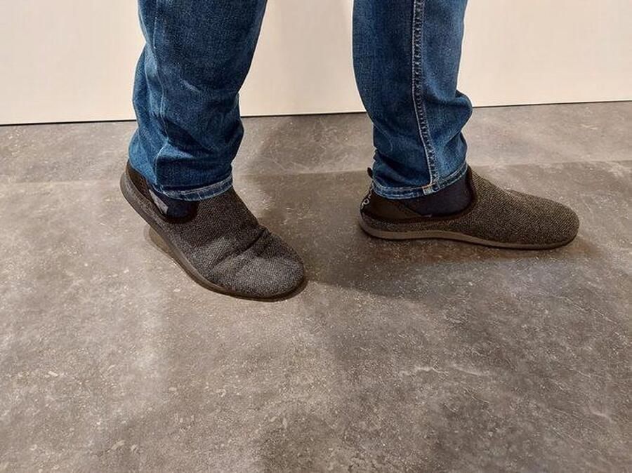 Rohde Pantoffel 6982 Antraciet Grijs Verwisselbaar Voetbed 10½