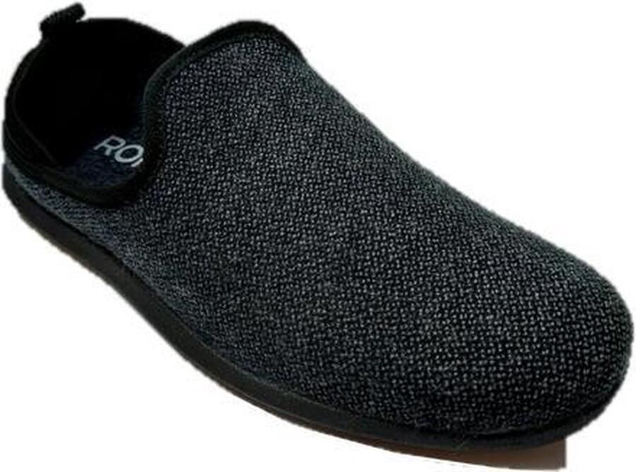 Rohde Pantoffel 6982 Antraciet Grijs Verwisselbaar Voetbed 10½ - Foto 2