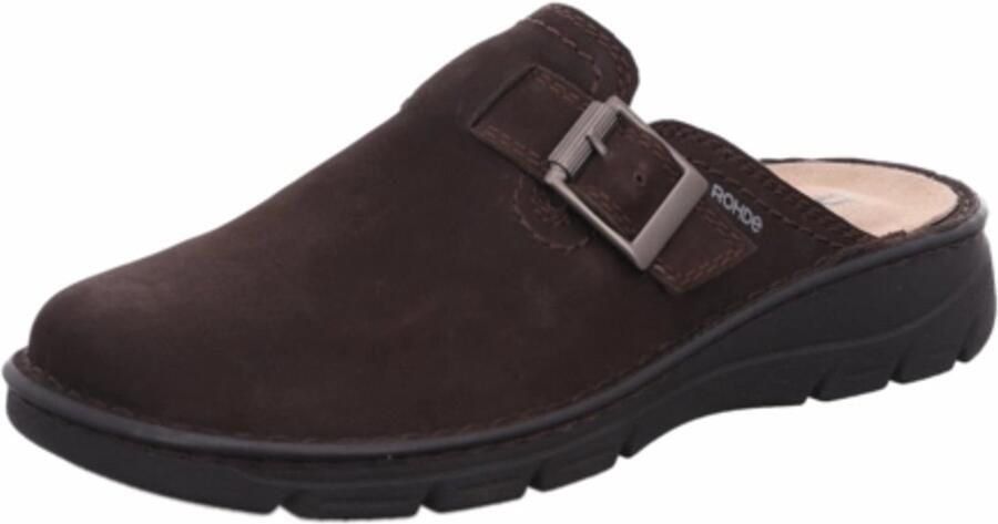 Rohde Pantoffel 5998 Espresso Bruin Verwisselbaar Voetbed
