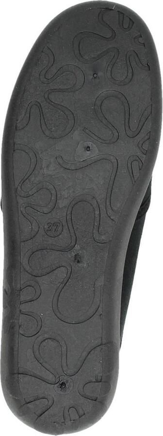 Rohde Pantoffels zwart Textiel 272224 - Foto 9