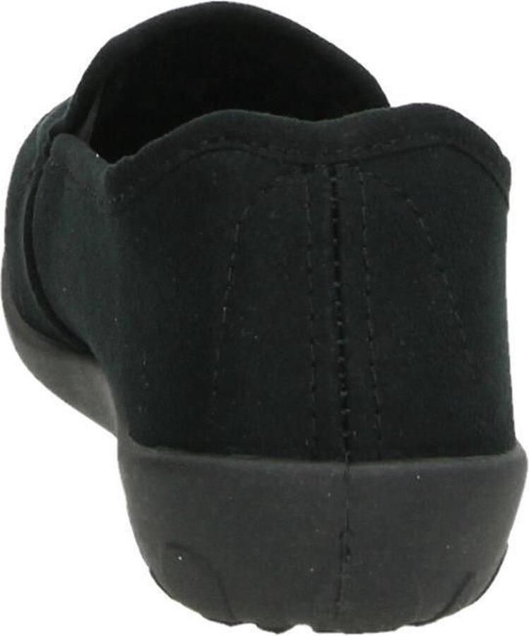 Rohde Pantoffels zwart Textiel 272224