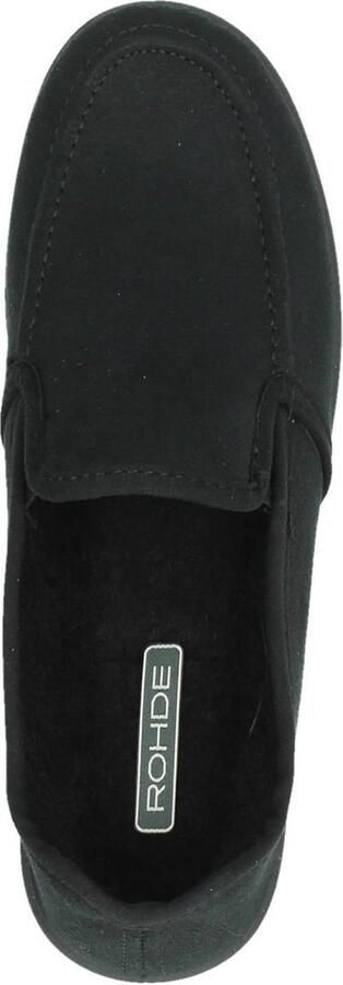 Rohde Pantoffels zwart Textiel 272224 - Foto 11