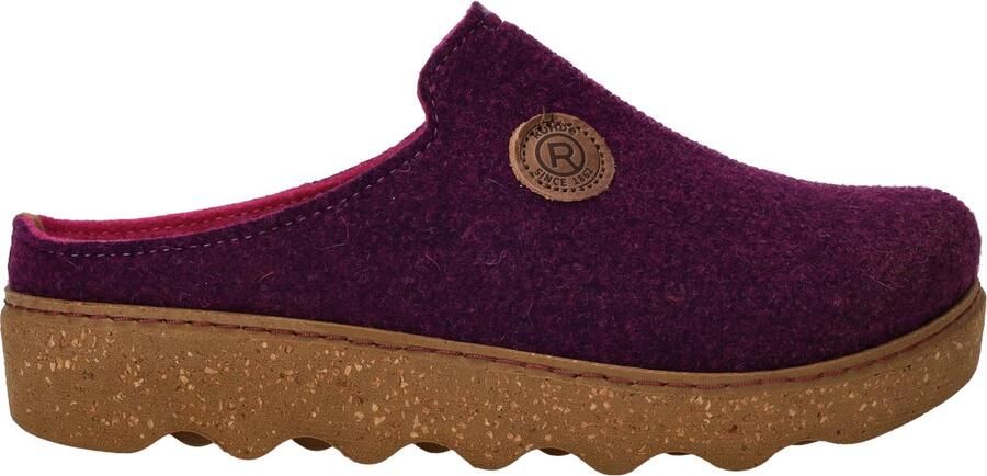 Rohde Pantoffels Foggia Pantoffel slof clog huis-slipper met profielzool