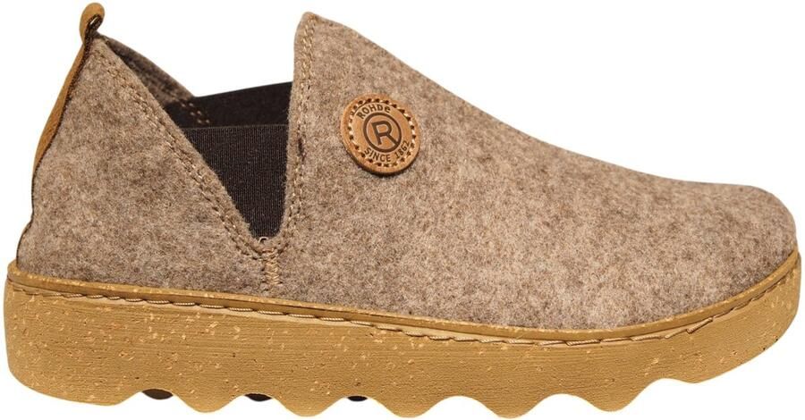 Rohde Pantoffels Dicht Pantoffels Dicht beige