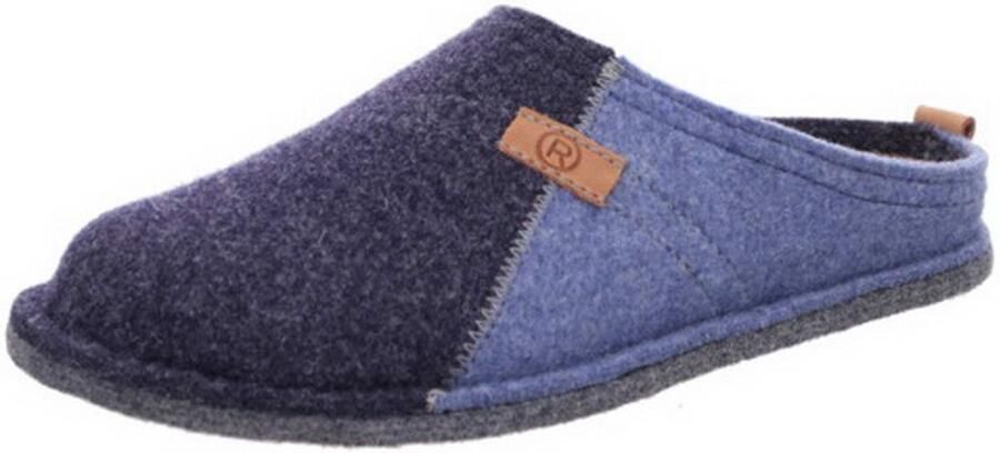 Rohde pantoffels donkerblauw