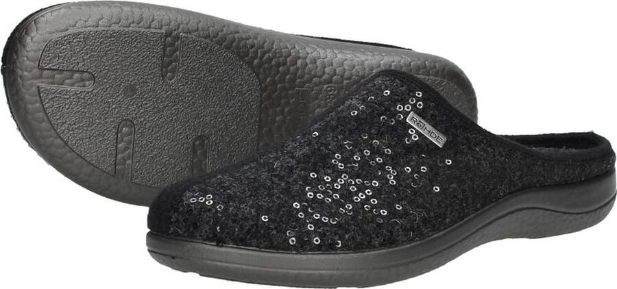 Rohde Pantoffels Open Pantoffels Open donkergrijs - Foto 6