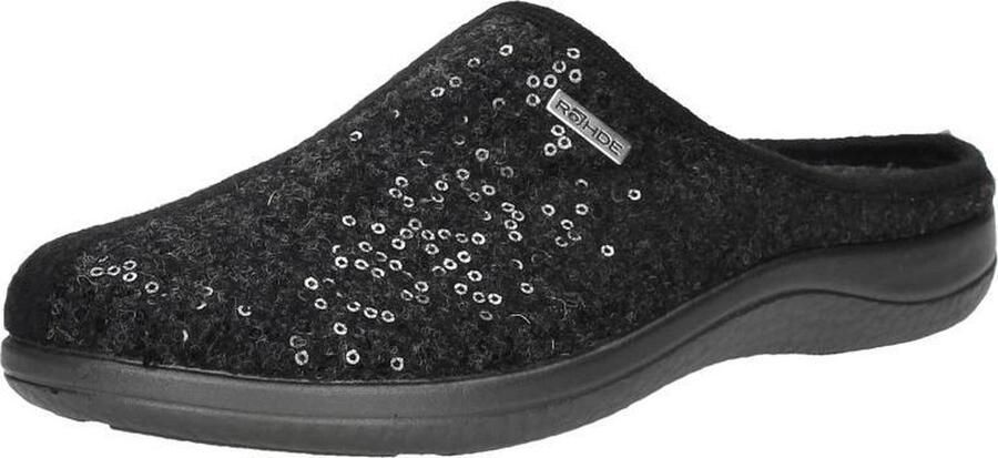 Rohde Pantoffels Open Pantoffels Open donkergrijs - Foto 9