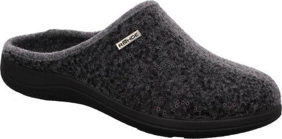 Rohde Pantoffels Open Pantoffels Open licht grijs - Foto 8