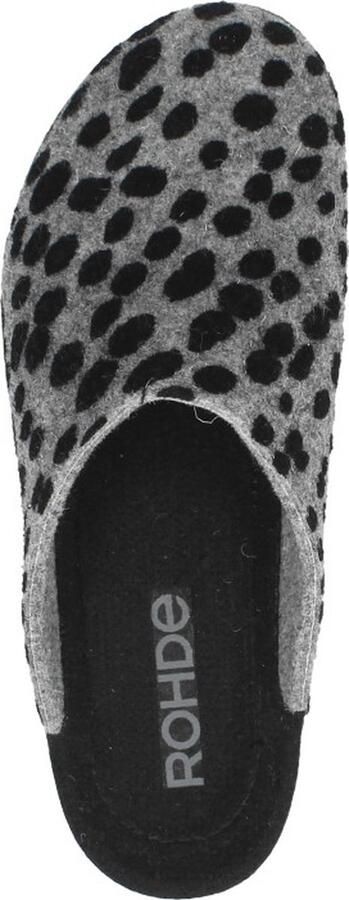 Rohde Pantoffels Open Pantoffels Open licht grijs - Foto 12