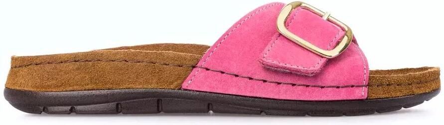 Rohde Roze leren sandaal voor de zomer