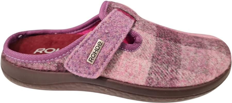 Rohde Roze Open Dames Pantoffels Roze