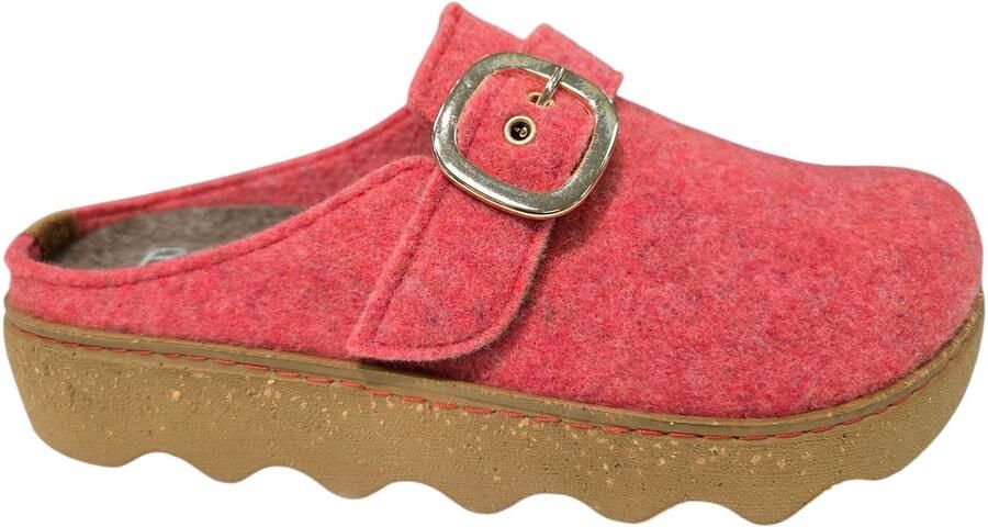 Rohde Roze Open Dames Pantoffels Zalmroze