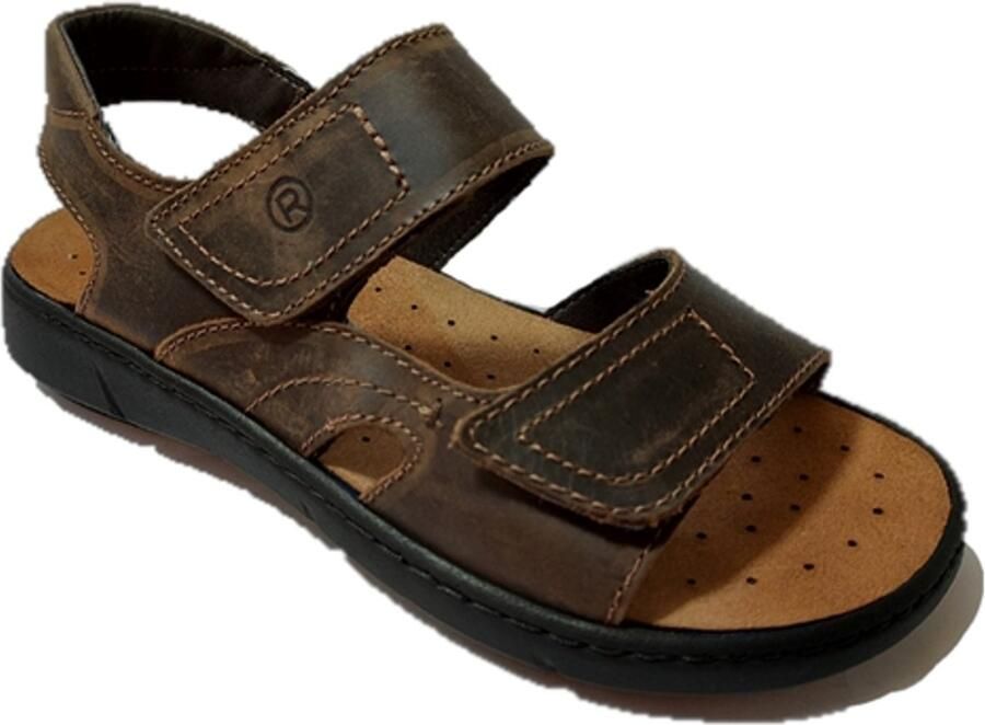 Rohde Sandaal 6523 Bruin Mocca Verwisselbaar Voetbed 9½ - Foto 2