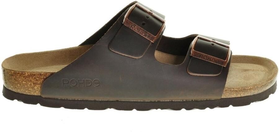 Rohde Slippers Grado zomerschoen slippers badschoen ergonomisch gevormd voetbed