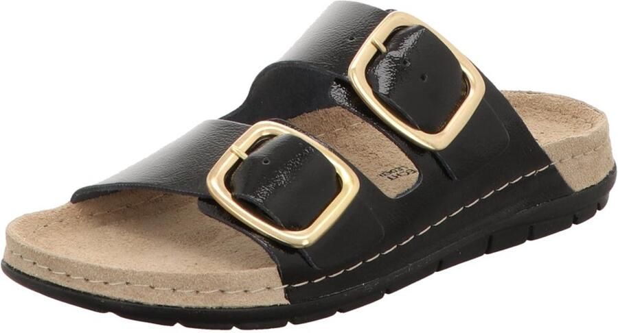 Rohde Slipper Women Rodigo 5877 Black Pate