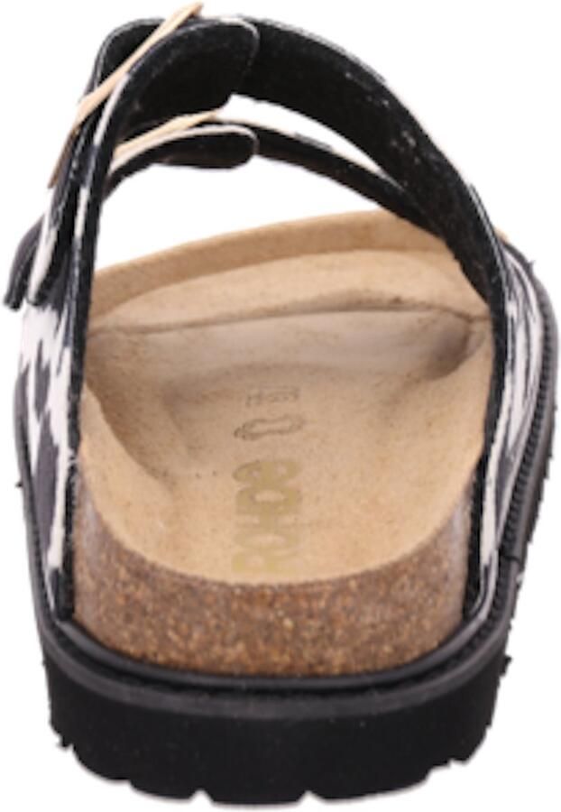 Rohde Slipper Zwart Wit