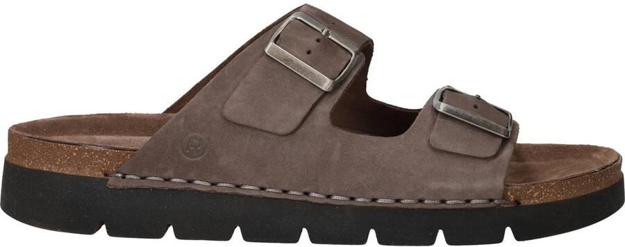 Rohde 6703 71 Slippers Bruin Nubuck Heren Bruin - Foto 3