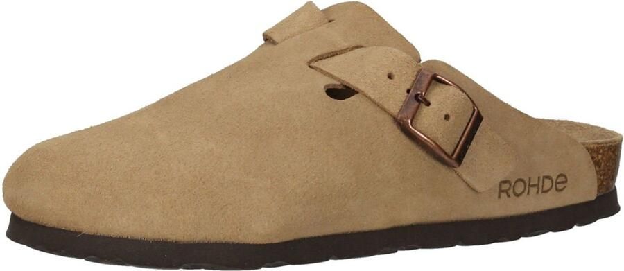 Rohde Pantoffels Alba Slippers pantoffels met lichte loopzool in wijdte G