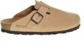 Rohde Pantoffels Alba Slippers pantoffels met lichte loopzool in wijdte G - Beige