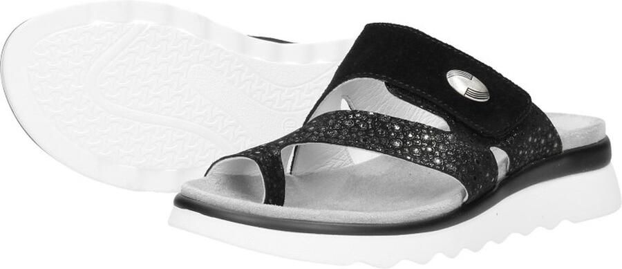 Rohde Slippers Dames Zwart - Foto 7