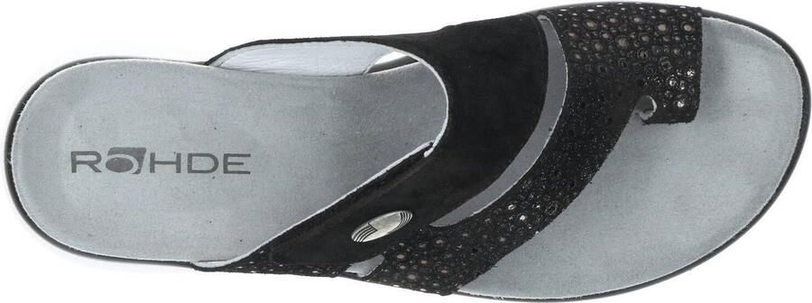 Rohde Slippers Dames Zwart - Foto 12