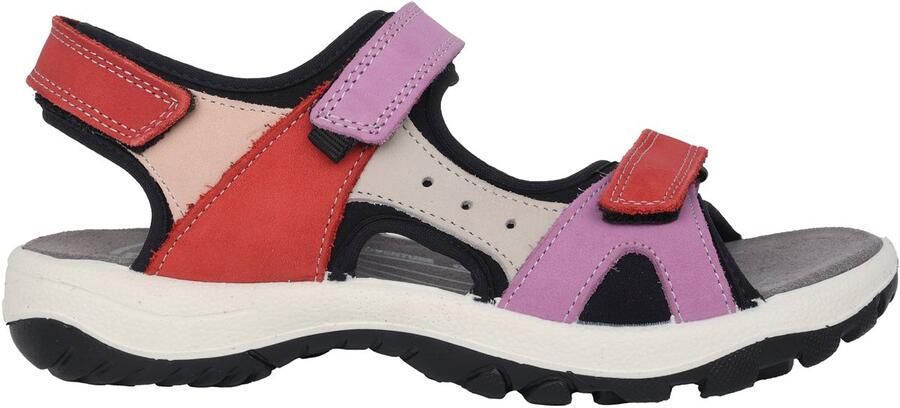 Rohde Slippers Alba sleehak zomerschoenen pantoffels met twee gespsluitingen