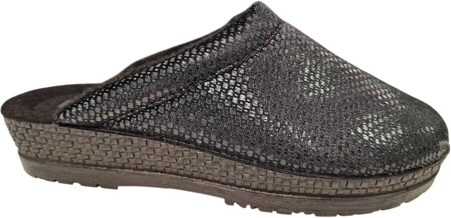Rohde 2287 90 Dames Pantoffels Open Pantoffels Zwart