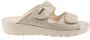 Rohde Beige Leren Slippers Beige - Thumbnail 5