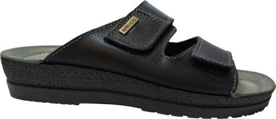 Rohde Slipper 1501 Zwart 10½ 45 - Schoenen.nl