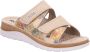Rohde Slippers Baviera sleehak zomerschoen pantoffels met logo-embleem - Thumbnail 4