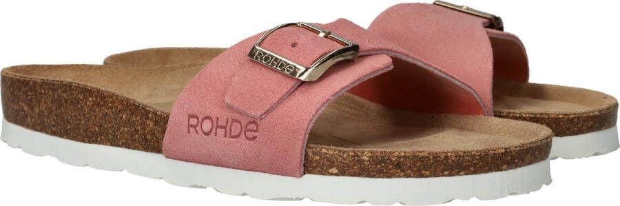 Rohde Slippers sleehak zomerschoenen slippers met voorgevormd soft voetbed
