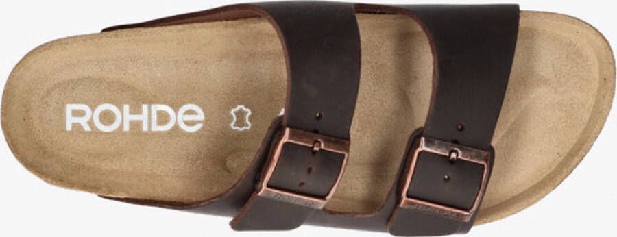 Rohde Slippers Grado zomerschoen slippers badschoen ergonomisch gevormd voetbed