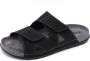 Rohde 5914 Volwassenen Heren slippers Kleur Zwart - Thumbnail 1