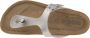 Rohde Leren Teenslippers Dames Wit Metalli - Thumbnail 23