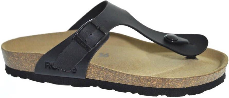 Rohde Flip Flops Zwart Dames