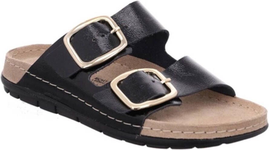 Rohde Slipper Women Rodigo 5877 Black Pate