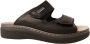 Rohde Slippers 5223 Zwart Verwisselbaar Voetbed - Thumbnail 1