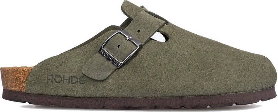 Rohde Pantoffels Alba zomerschoen slippers pantoffel met lichte zool g-breedte