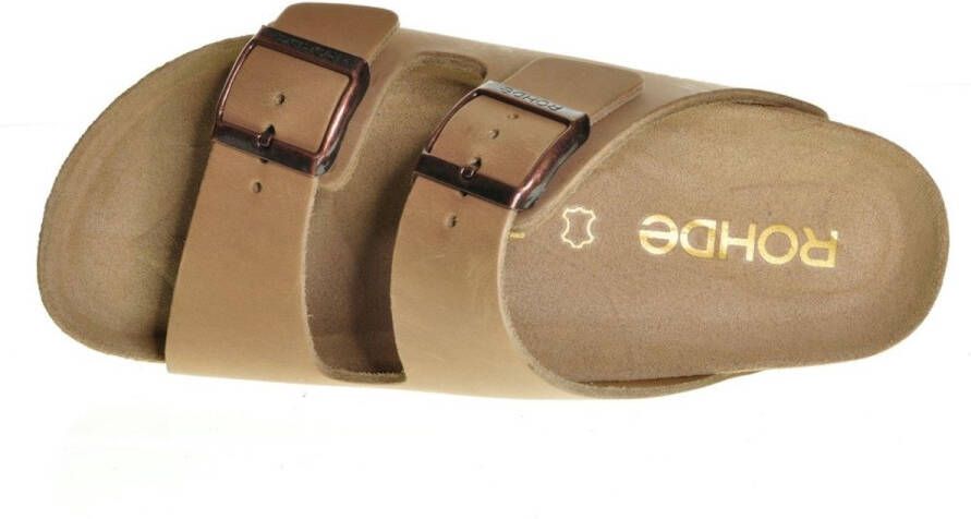 Rohde Sunnys N12 dames slof beige