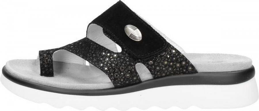 Rohde Slippers Dames Zwart - Foto 2