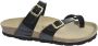 Rohde Teenslippers zacht voetbed Zwart Lak 5594 - Thumbnail 1