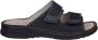 Rohde Zwarte Slides Black Heren - Thumbnail 1