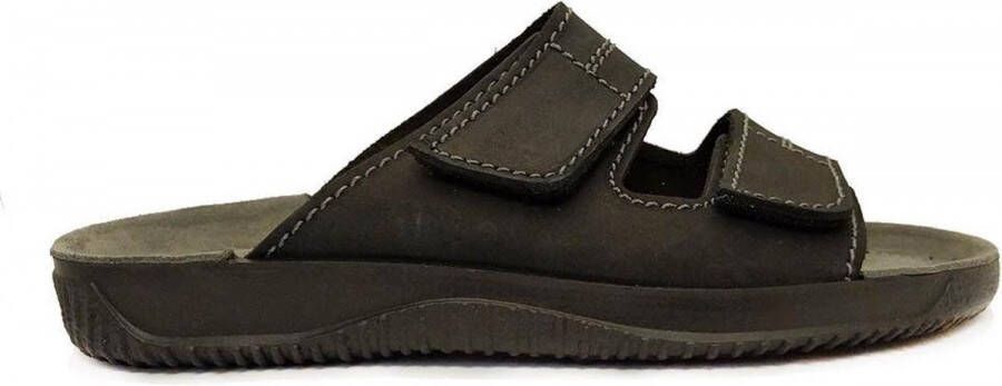 Rohde Slippers SOLTAU-H zomerschoen slippers huisschoen met klittenbandsluiting
