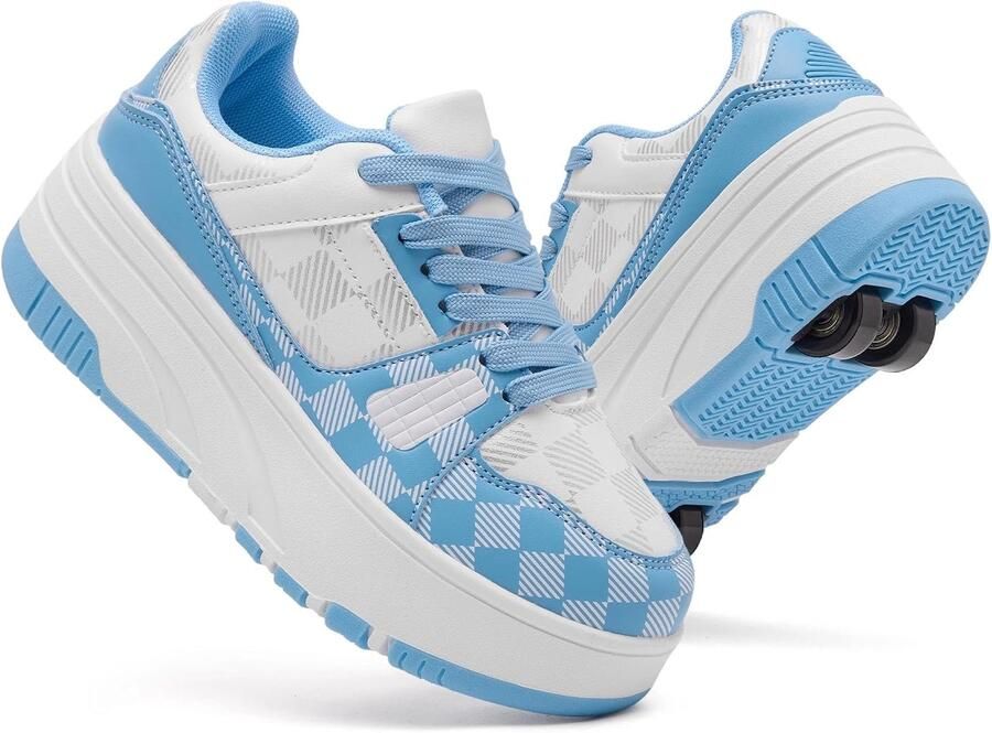 Rollen voor kinderen 2 wielen afneembaar sneaker-stijl