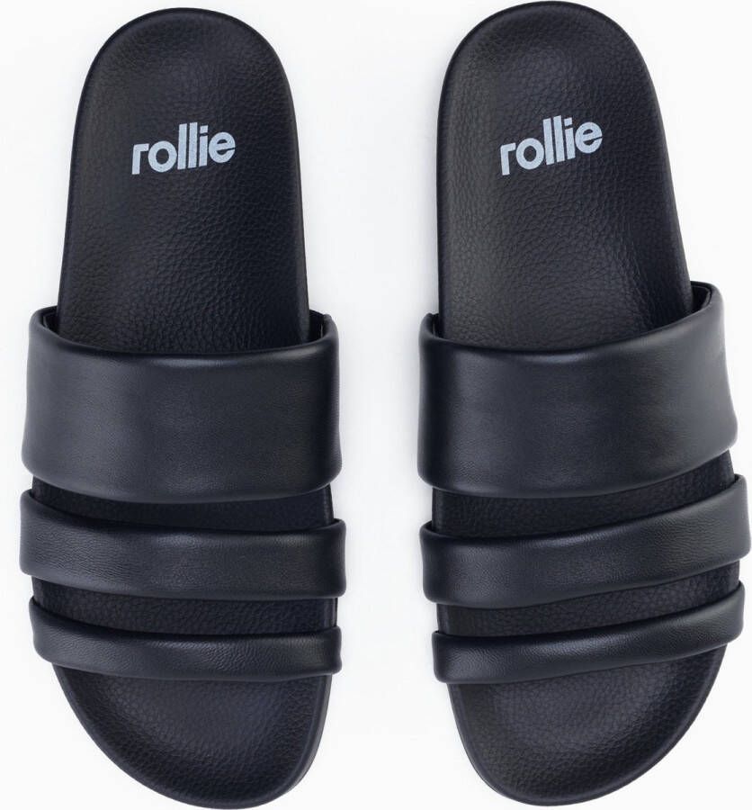 Rollie | Dames | Slippers | Tide Triple Strap Black - Foto 1