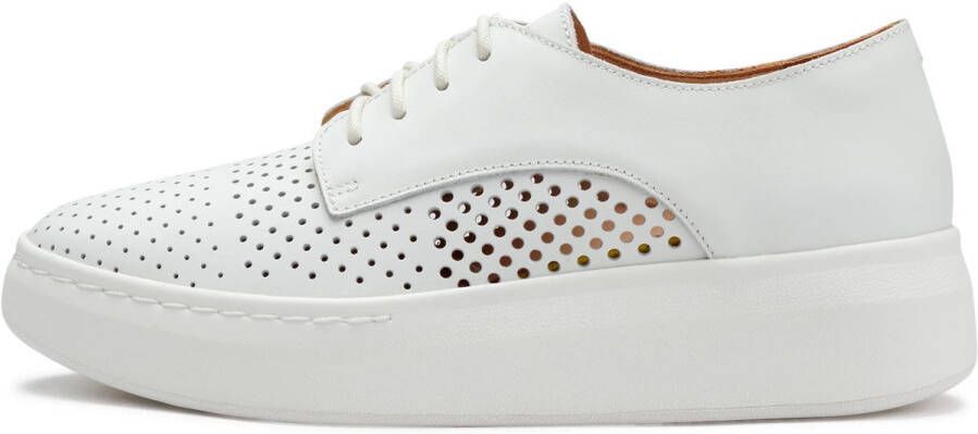 Rollie Dames Veterschoen Derby City Punch White