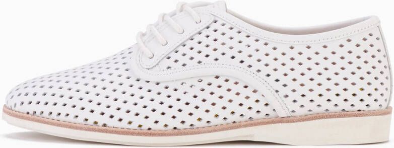 Rollie | Dames | Veterschoen | Derby Punch White