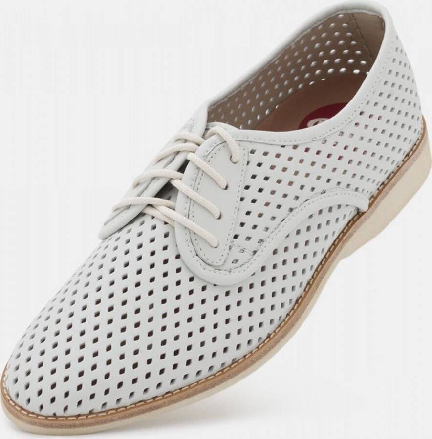 Rollie | Dames | Veterschoen | Derby Punch White - Foto 3